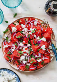 Feta Watermelon Salad